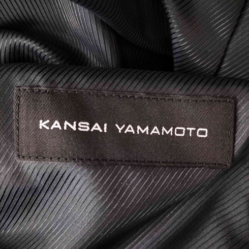カンサイヤマモト KANSAI YAMAMOTO ベロア 2B テーラードジャケット メンズ JPN:S