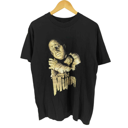 ジャイアント giant 90-00S USA製 ムービープリント クルーネック 半袖 Tシャツ メンズ L