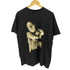 ジャイアント giant 90-00S USA製 ムービープリント クルーネック 半袖 Tシャツ メンズ L