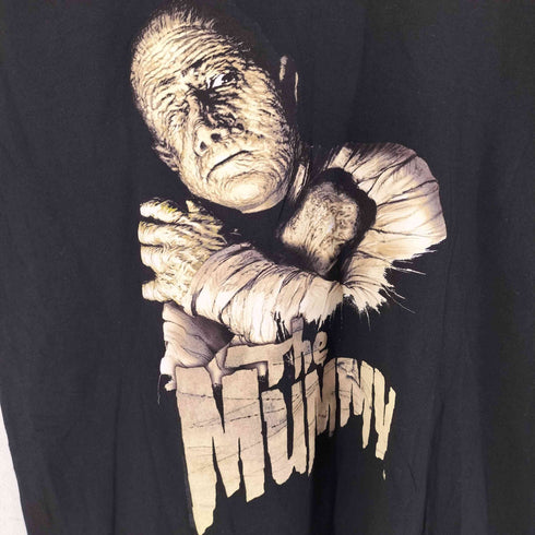 ジャイアント giant 90-00S USA製 ムービープリント クルーネック 半袖 Tシャツ メンズ L