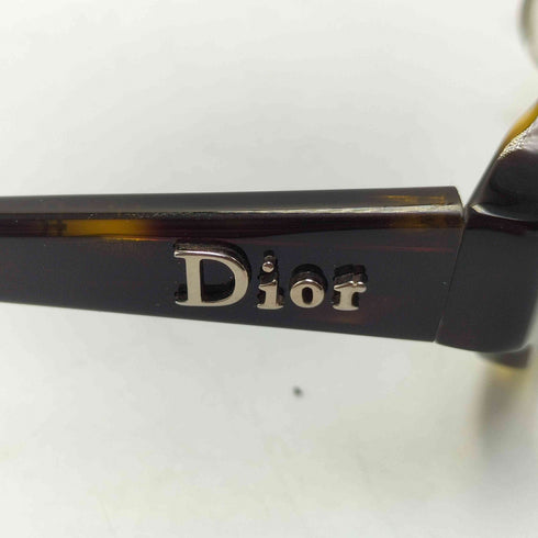 ディオール Dior 日本製 ロゴフレーム 眼鏡 メガネ レディース