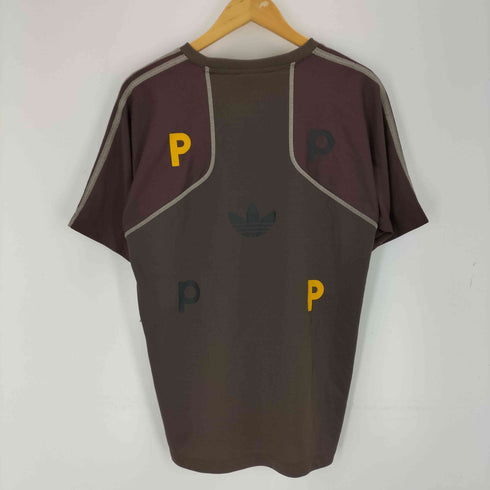 アディダスオリジナルス adidas Originals POP TECH SHORT SLEEVE TEE ロゴプリント ドライフィット Tシャツ メンズ XL