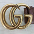 グッチ GUCCI シェリーライン GGマーモント ダブルGG バックル ベルト レディース