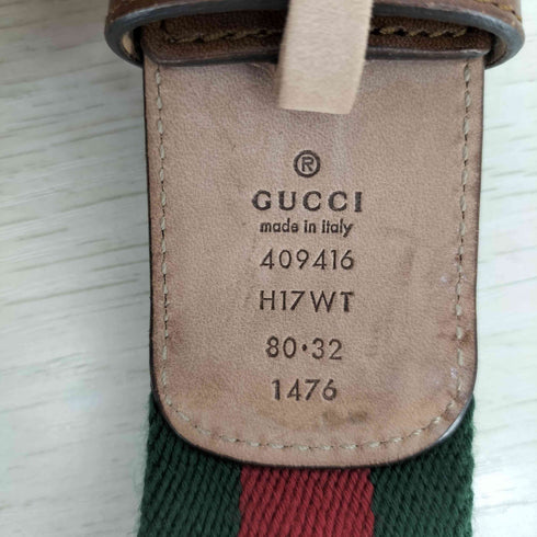 グッチ GUCCI シェリーライン GGマーモント ダブルGG バックル ベルト レディース