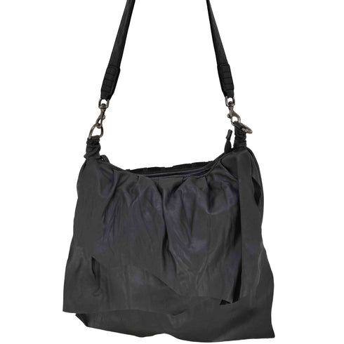 BLACK PEARL ブラックパール ホースレザーフリンジバッグ メンズ