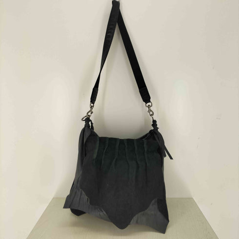 BLACK PEARL ブラックパール ホースレザーフリンジバッグ メンズ