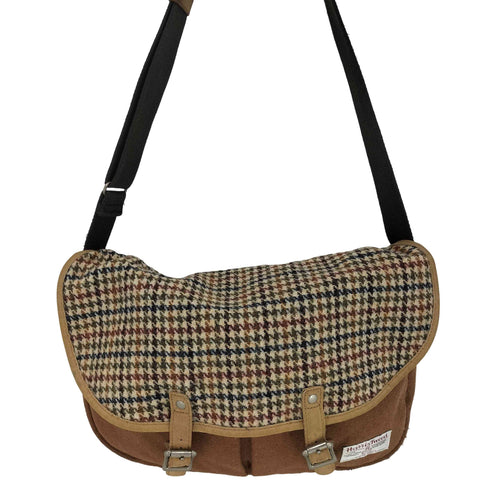 ハリスツイード Harris Tweed ツイード メッセンジャーバッグ メンズ