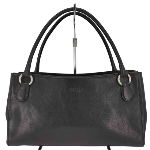 ランバンコレクション LANVIN COLLECTION レザー スクエアハンドバッグ レディース