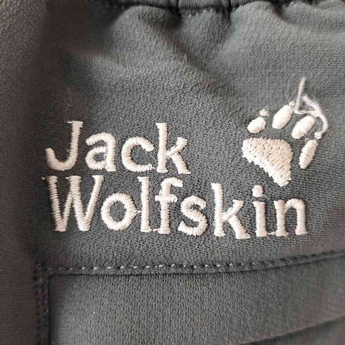 ジャックウルフスキン JACK WOLFSKIN ロゴ刺繍 2タック ナイロンパンツ メンズ JPN:M