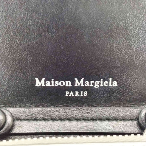 メゾンマルジェラ Maison Margiela チェーンウォレット 4つタグ 二つ折り財布 レザー レディース