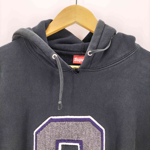シュプリーム Supreme 90-00s 初期 紙タグ FELT S LOGO HOODIE フェルト エスロゴ フーディー メンズ L