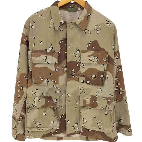 ユーエスアーミー U.S. ARMY Chocolate Chip Camo BDU Shirt Jacket チョコチップカモ シャツジャケット メンズ SMALL-REGULAR