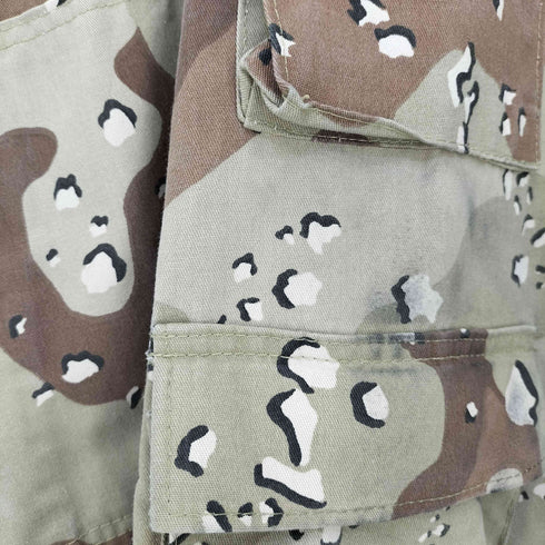 ユーエスアーミー U.S. ARMY Chocolate Chip Camo BDU Shirt Jacket チョコチップカモ シャツジャケット メンズ SMALL-REGULAR