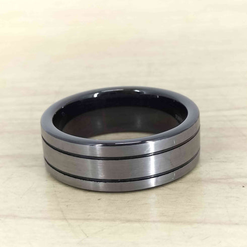SILVER KYASYA シルバーキャシャ TUNGSTEN タングステン デザイン 指輪 リング メンズ 23
