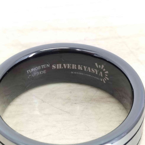 SILVER KYASYA シルバーキャシャ TUNGSTEN タングステン デザイン 指輪 リング メンズ 23