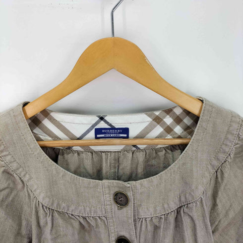 バーバリーブルーレーベル BURBERRY BLUE LABEL 半袖 コットンストレッチ コンビネゾン レディース 38