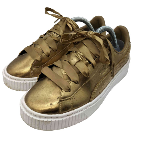 プーマ PUMA BASKET PLATFORM LUXE WMNSermine レディース JPN:23.5