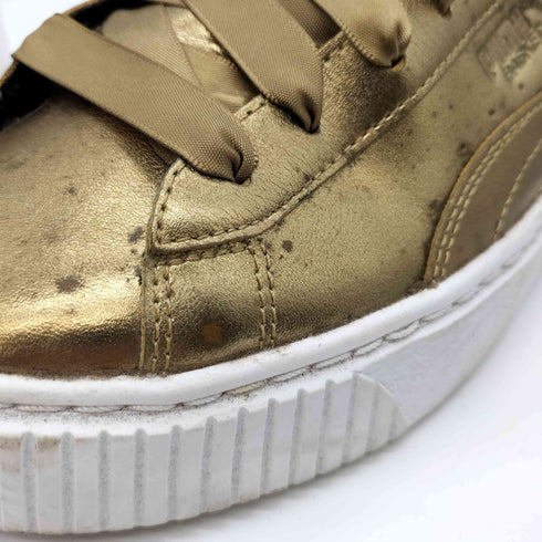 プーマ PUMA BASKET PLATFORM LUXE WMNSermine レディース JPN:23.5