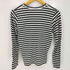 プレイコムデギャルソン PLAY COMME des GARCONS ワンポイント レッド ハート ロングボーダーTシャツ レディース JPN:M