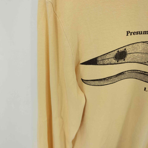 エルエルビーン L.L.Bean PRESUMPSCOT WOODEN KAYAK プリント クルーネック ロングスリーブカットソー レディース import:L