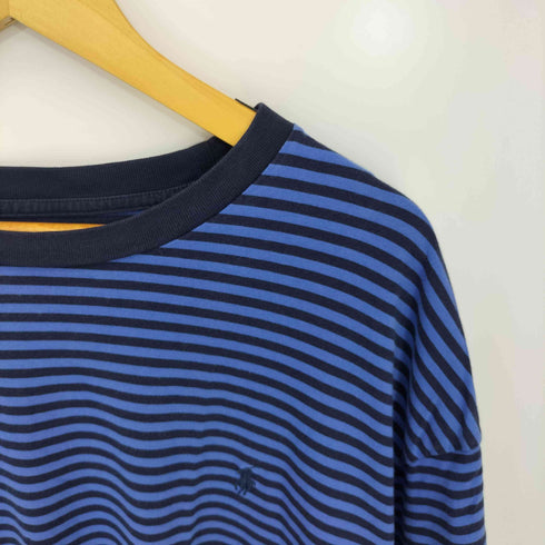 ポロラルフローレン POLO RALPH LAUREN ボーダー ポニー刺繍 クルーネック 半袖 オーバーサイズ Tシャツ メンズ 2XB