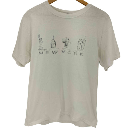 ジャージーズ JERZEES 90s NEWYORK プリント クルーネック 半袖 Tシャツ メンズ import:M