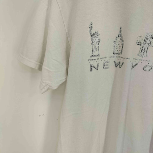 ジャージーズ JERZEES 90s NEWYORK プリント クルーネック 半袖 Tシャツ メンズ import:M
