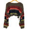 パーバーズ PERVERZE 24aw Double Stripe Top and Scarf レディース FREE