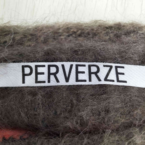 パーバーズ PERVERZE 24aw Double Stripe Top and Scarf レディース FREE