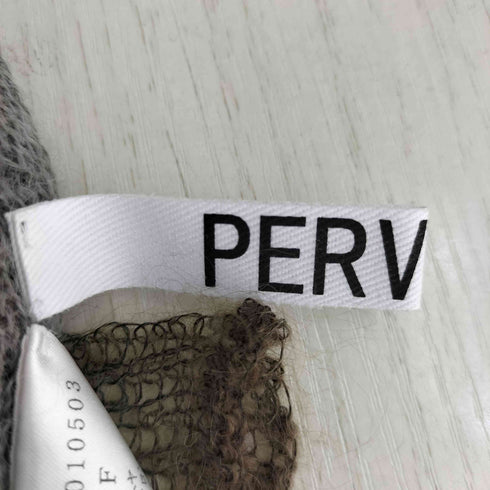 パーバーズ PERVERZE Double Mohair Narrow Cardigan ダブル モヘヤ カーディガン レディース FREE