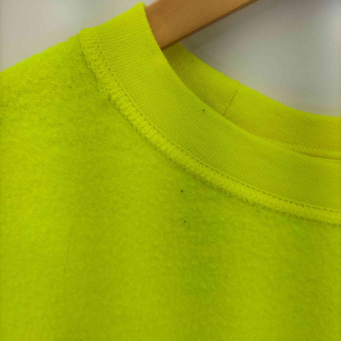 スロン SLON Logo Reversible Sweatshirt Safety Yellow メンズ JPN:S