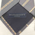 バーバリーロンドン BURBERRY LONDON ノヴァチェック ストライプ柄 シルクネクタイ メンズ