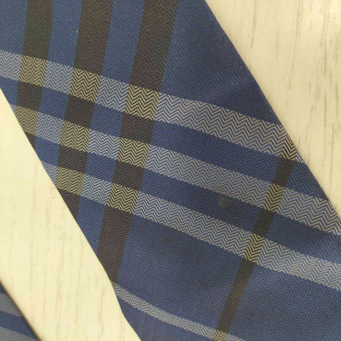 バーバリーロンドン BURBERRY LONDON チェック柄 シルクネクタイ メンズ
