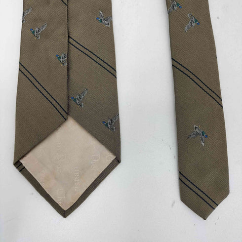クリスチャンディオール Christian Dior MONSIEUR 総柄 シルクネクタイ メンズ