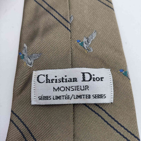 クリスチャンディオール Christian Dior MONSIEUR 総柄 シルクネクタイ メンズ