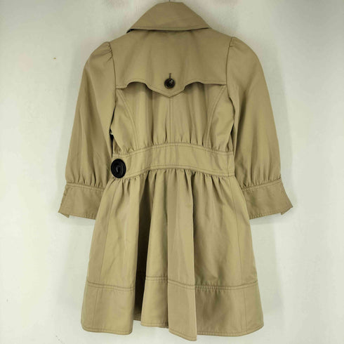 バーバリーブルーレーベル BURBERRY BLUE LABEL 裏地ノバチェック トレンチコート レディース FR:36