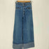 リーバイス Levis 70~80s 42TALON ロールアップ シンチバック ワイドデニムパンツ レディース