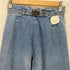 リーバイス Levis 70~80s 42TALON ロールアップ シンチバック ワイドデニムパンツ レディース