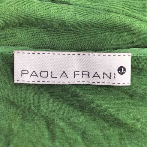 パオラフラーニ PAOLA FRANI デザイン 長袖レーヨンワンピース レディース EUR:42