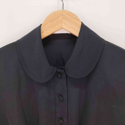 COMMISSION / コミッション TIE BLOUSE シルク100 タイブラウス レディース 2