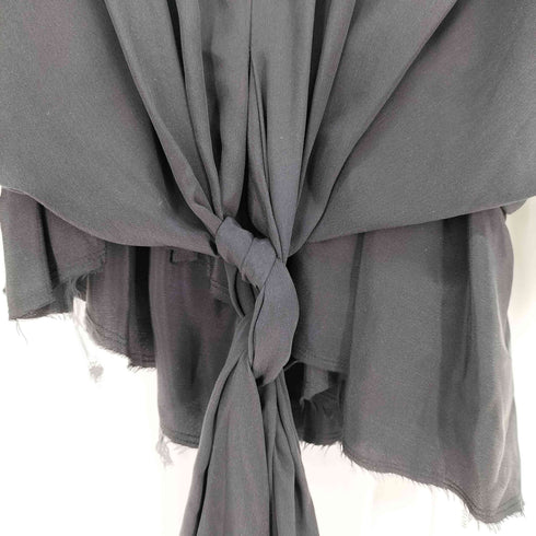 COMMISSION / コミッション TIE BLOUSE シルク100 タイブラウス レディース 2