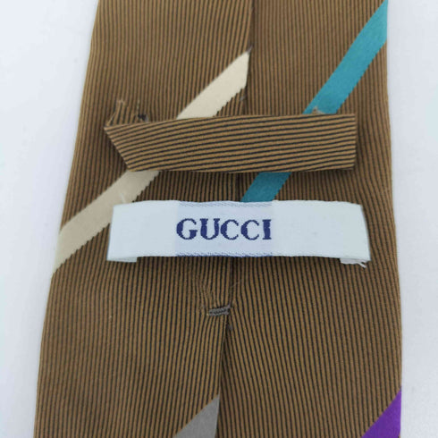 グッチ GUCCI ストライプ シルクネクタイ メンズ