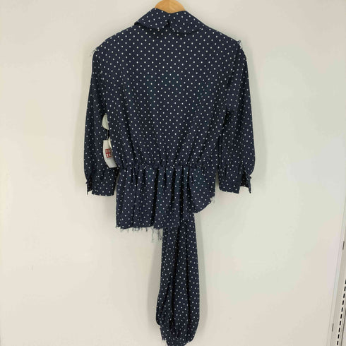 COMMISSION / コミッション TIE BLOUSE タイブラウス レディース 2