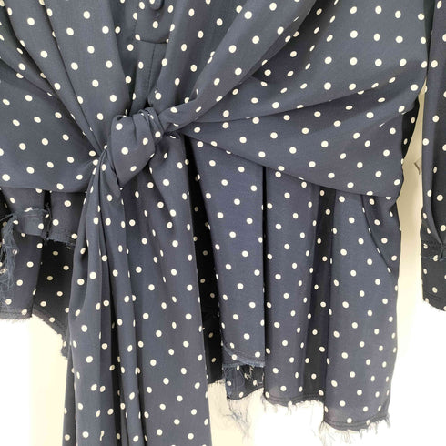 COMMISSION / コミッション TIE BLOUSE タイブラウス レディース 2