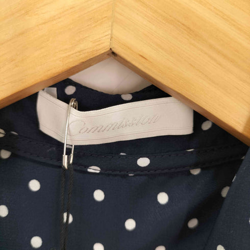 COMMISSION / コミッション TIE BLOUSE タイブラウス レディース 2