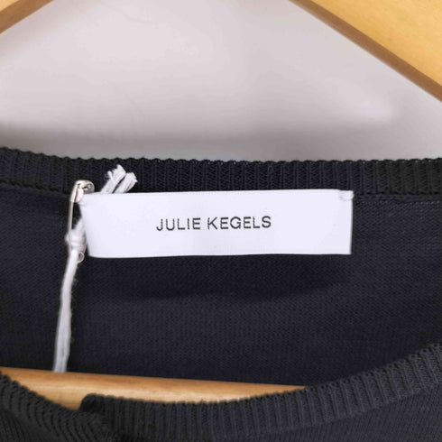 JULIE KEGELS /ジュリ ケーゲル KOUBLE コットンニット ワンピース レディース import:S