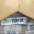 ファーファー furfur チェック柄クロップドフリルシャツ レディース ONE SIZE