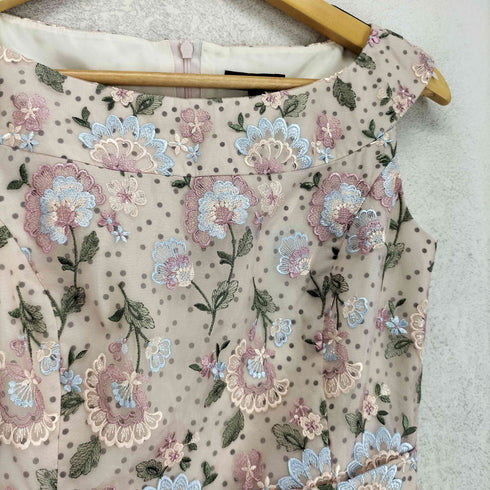 トッカ TOCCA 花柄 ノースリーブワンピース レディース 0