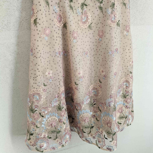トッカ TOCCA 花柄 ノースリーブワンピース レディース 0