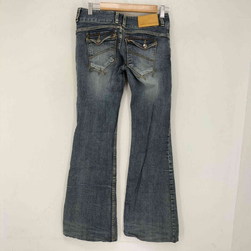please nofollow Tommie Button Boots-Cut Denim (Vintage Blue) レディース JPN:S